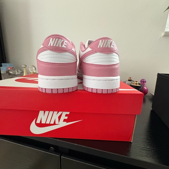 Nike Dunk Low in Pink and White - Picture 2 of 3